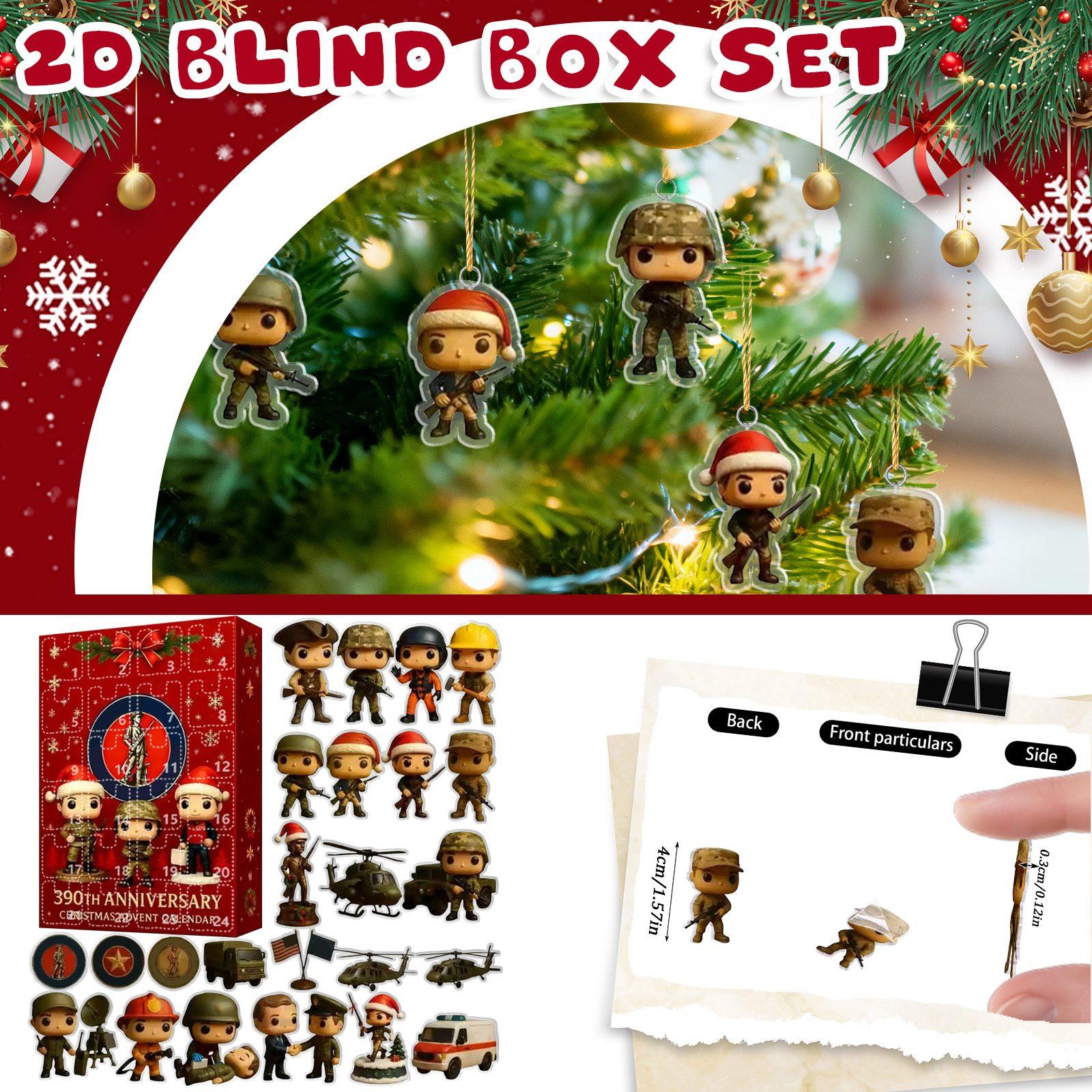 

Рождественский адвент-календарь, 24-дневный адвент-календарь, праздничная коллекция для обратного отсчета, коробка-подвеска, подходит для рождественских подарков-сюрпризов One Size белый