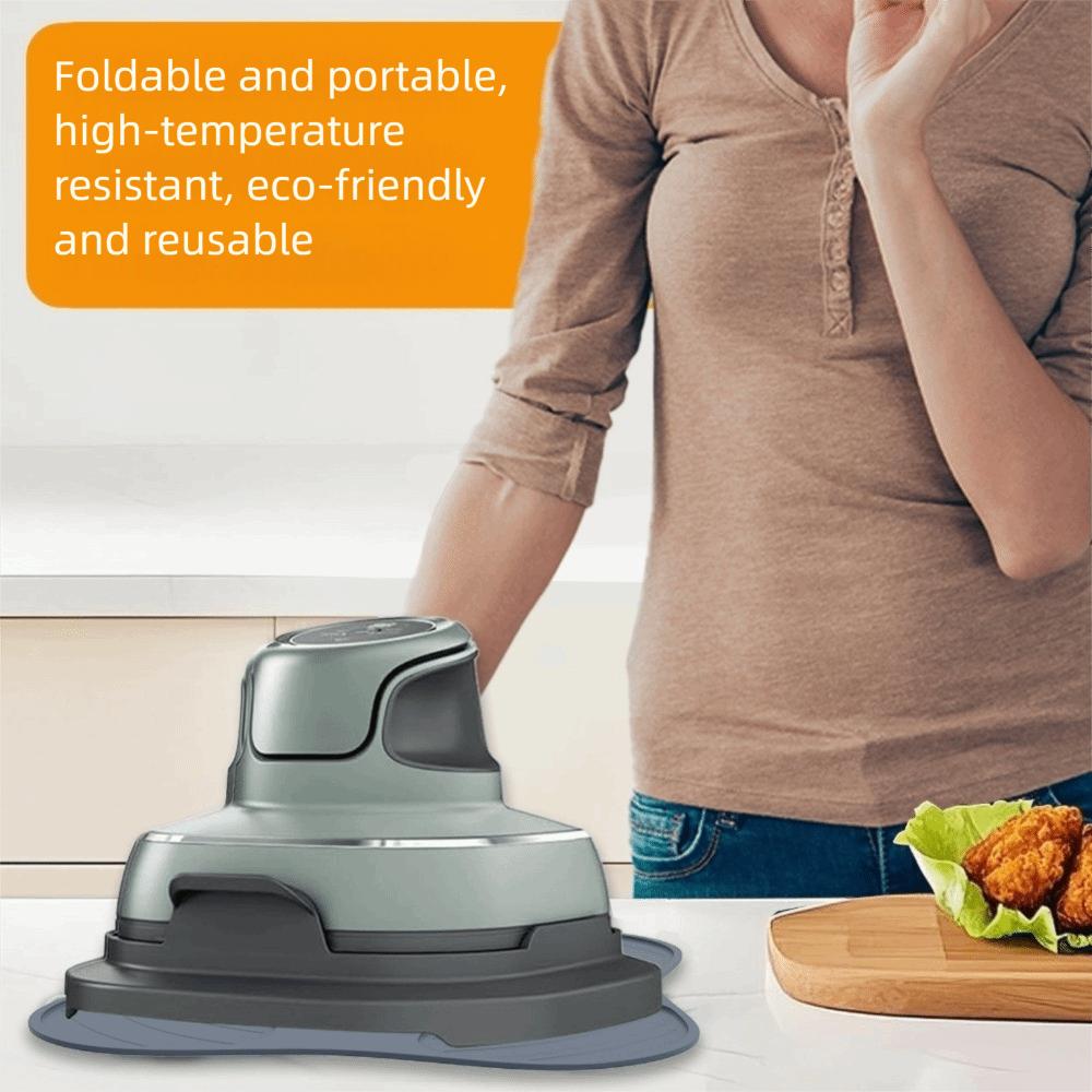 High Temperature Resistant Air Fryer Silicone Insulation Pad Hot Pads Air Fryer Use