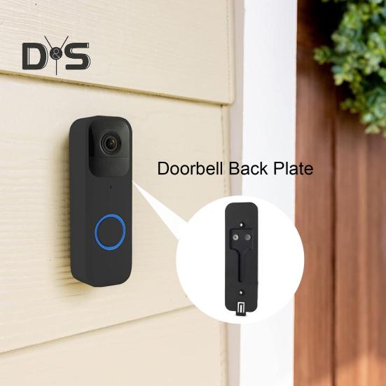 Video Dørklokke Bakplate Ingen boring Enkel installasjon Tyverisikring Kamera Sikkerhet Dørklokke Bakplate Erstatningsdel