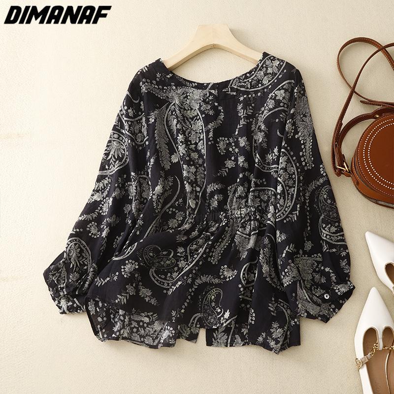 

DIMANAF 2023 Новая женская футболка больших размеров женская футболка с о-образным вырезом и свободными отверстиями топы и футболки черная футболка с коротким рукавом с печатью