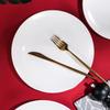 Deshangyuan White Melamine Shallow Plate
