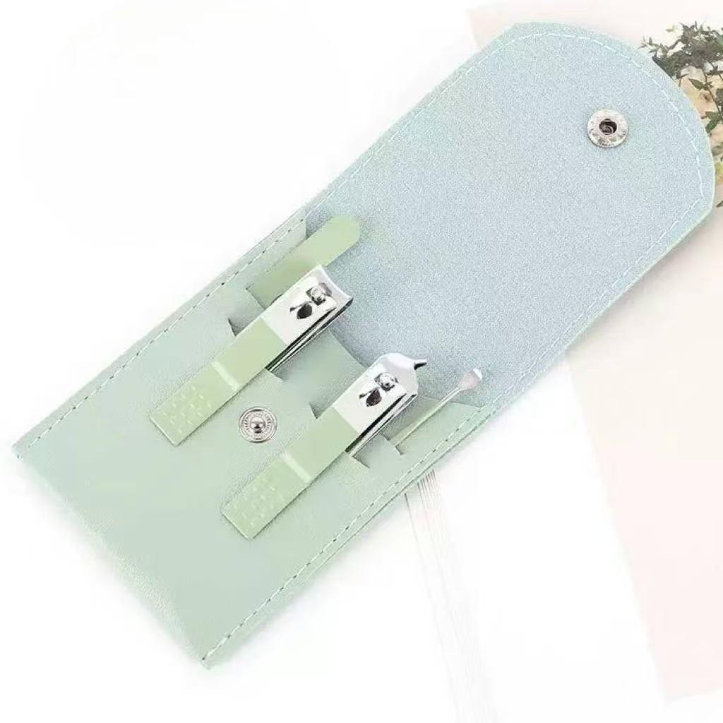 

16-Piece Stainless Steel Nail Clipper and Pedicure Set with Slant-Edge Scissors