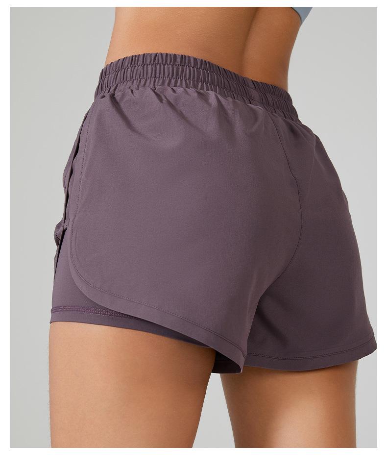 Women's 2025 Summer Slimming Yoga Sports Shorts - Anti-Exposure Marathon Running Pants