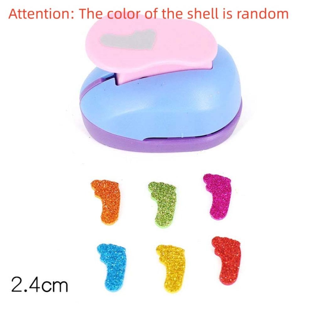 7*6*4cm Flower Furador Random Color DIY Embossing Punches DIY Paper Cut Puncher  for Card