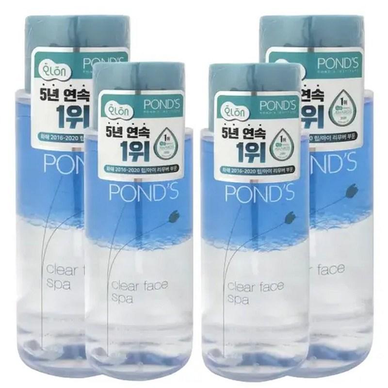 Ponds Clear Face Spa Lip & Eye Makeup Remover 300ml 4 pcs