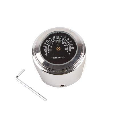 Durable Aluminum Alloy 7 8  ‑ 1  Handlebar Thermometer for Motorcycle