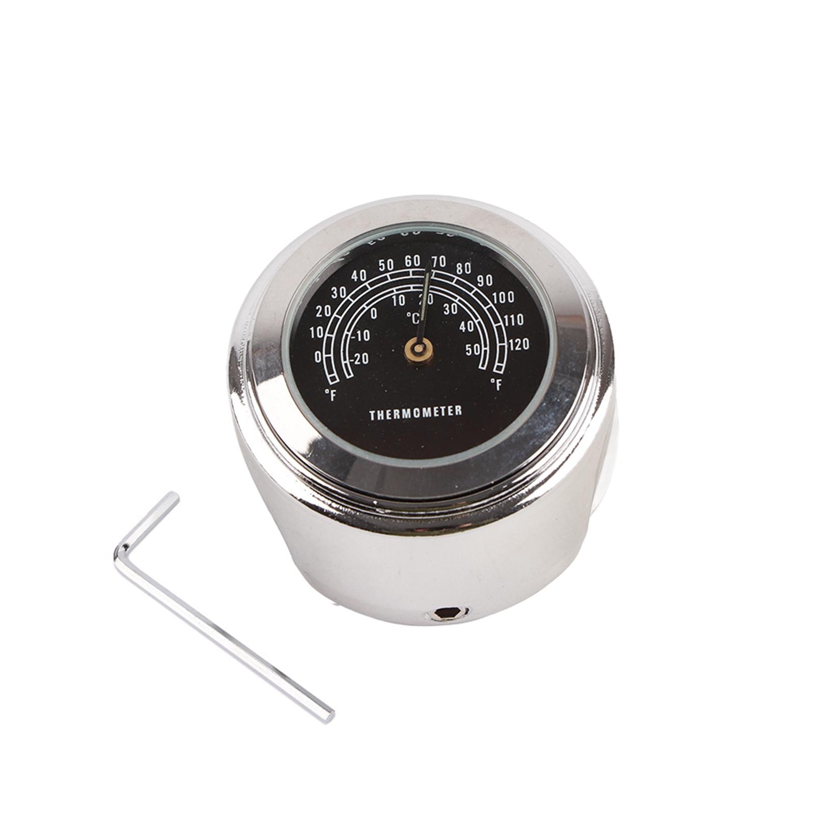 Термометр на руль из алюминиевого сплава 7/8  1  для мотоцикла