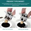Universal Bathroom Sink Stopper, Upgraded Pop-Up Sink Drains Strainer Plug Basin Bathtub Bounce Drain Filter Hair Catcher