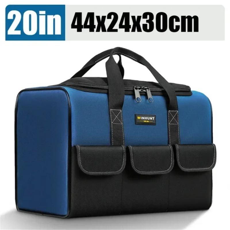 Hot Sale Upgrade Heighten large capacity Tool Bag Thickened 1680D Oxford Waterproofed Wear-Resistant Electrician Storage Toolkit