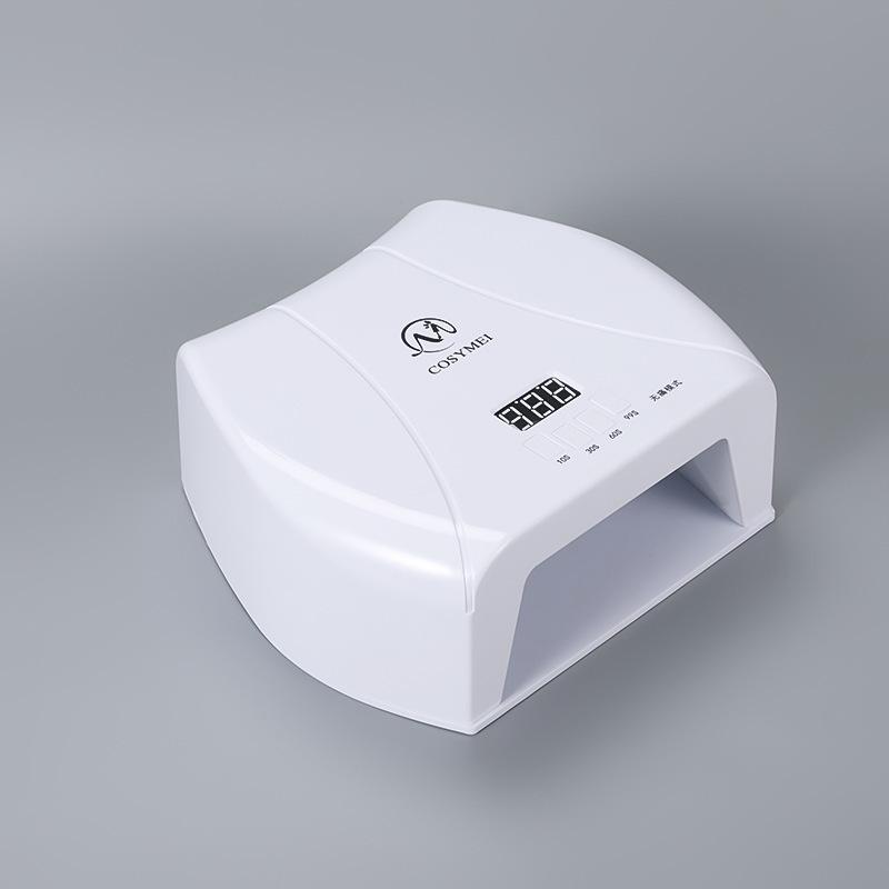 Portable LED Blue Smart Induction Manicure Lamp with Quick-Dry Gel Curing & Four-Speed Timer