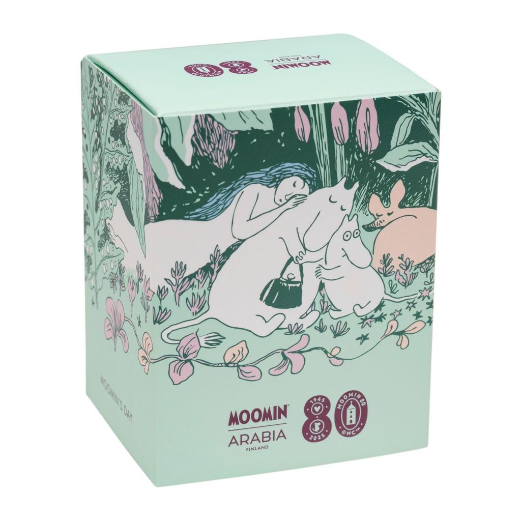 [Officially Imported] Moomin Arabia Moomin's Day 2025 Mug, Green, 0.3L, 1079271