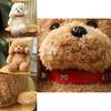 Adorable Teddy Dog Plush Toy Cute Sitting Puppy Doll For Girls Soft And Cuddly