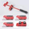 Heavy Duty Furniture Mover Set - 5pcs Multipurpose Roller Sliders for Effortless Lifting & Moving, Hardwood Floor Protector