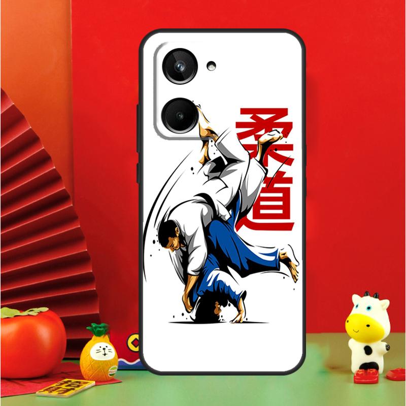 Judo Taekwondo Karate For Realme C35 C53 C55 C67 GT Neo 6 GT5 9 10 11 12 Pro Plus C25S C21Y C30 C31 C33 C51 Case