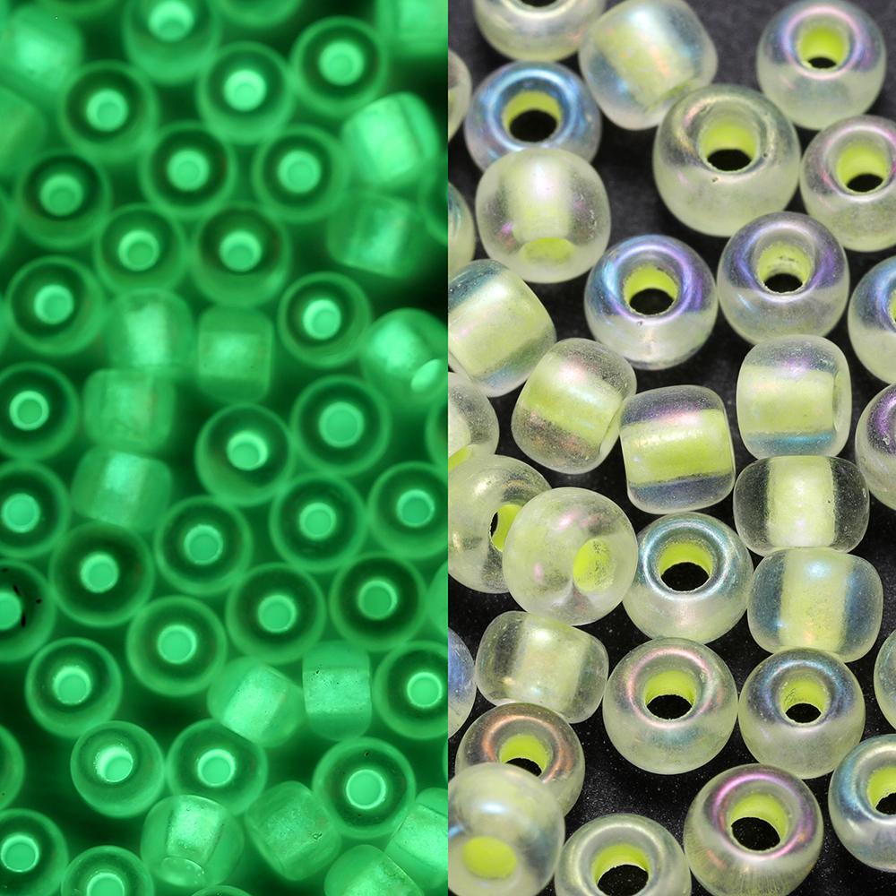 600Pcs/Lot 3mm Colorful Luminous Beads Glass Seed Loose Spacer Beads for DIY Earrings Necklace Bracelet Jewelry Accessories