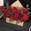 10 Pcs Hand-Folded Envelope Flower Box Romantic Flower Arrangement Box Floral Gift Box  Party Decor
