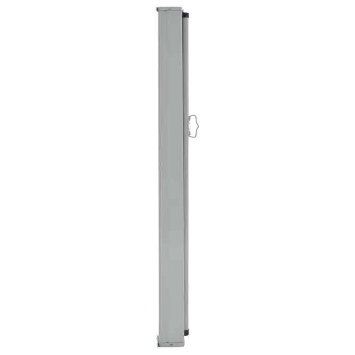 VidaXL Auvent Latéral Rétractable de Patio 100x300 cm Noir Pare-vue Brise-vent 45184