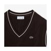 Lacoste Women S Tipping Point Cable veSt [brown]