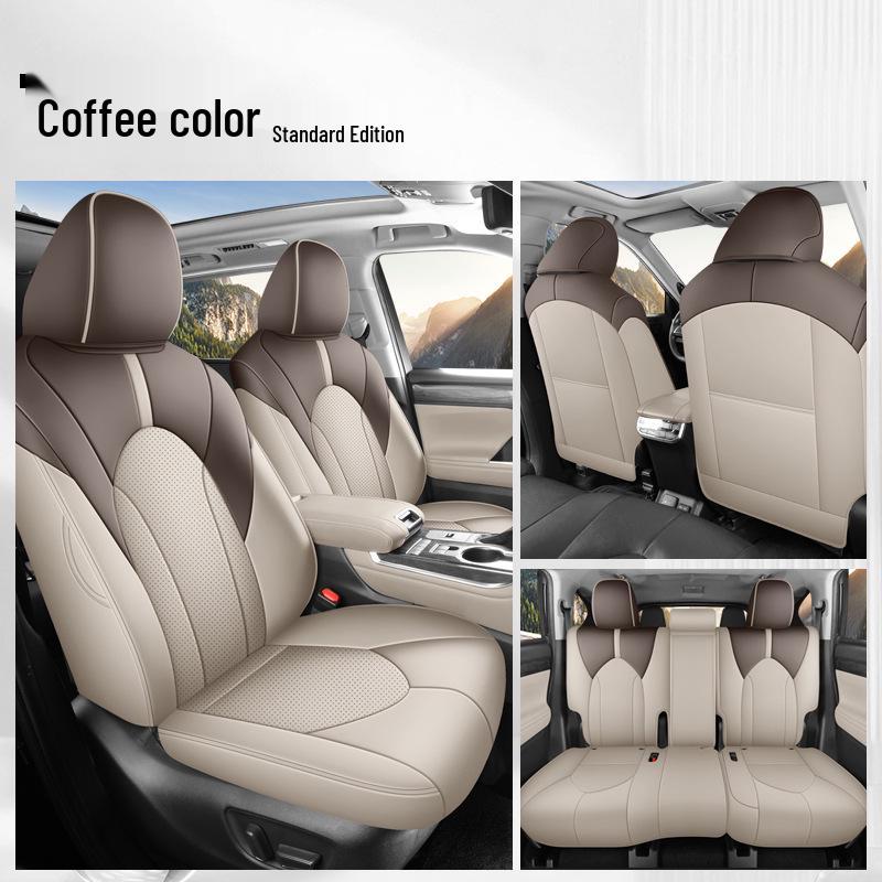 Custom Seat Covers for 2022-2026 Toyota Highlander: 7-Seater & 5-Seater Full Coverage