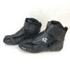 VEGA Riding Short Motorcycle Boots Size L US10 26.5-27.0cm Black On-Road Riders Cushion Shoes(USED)