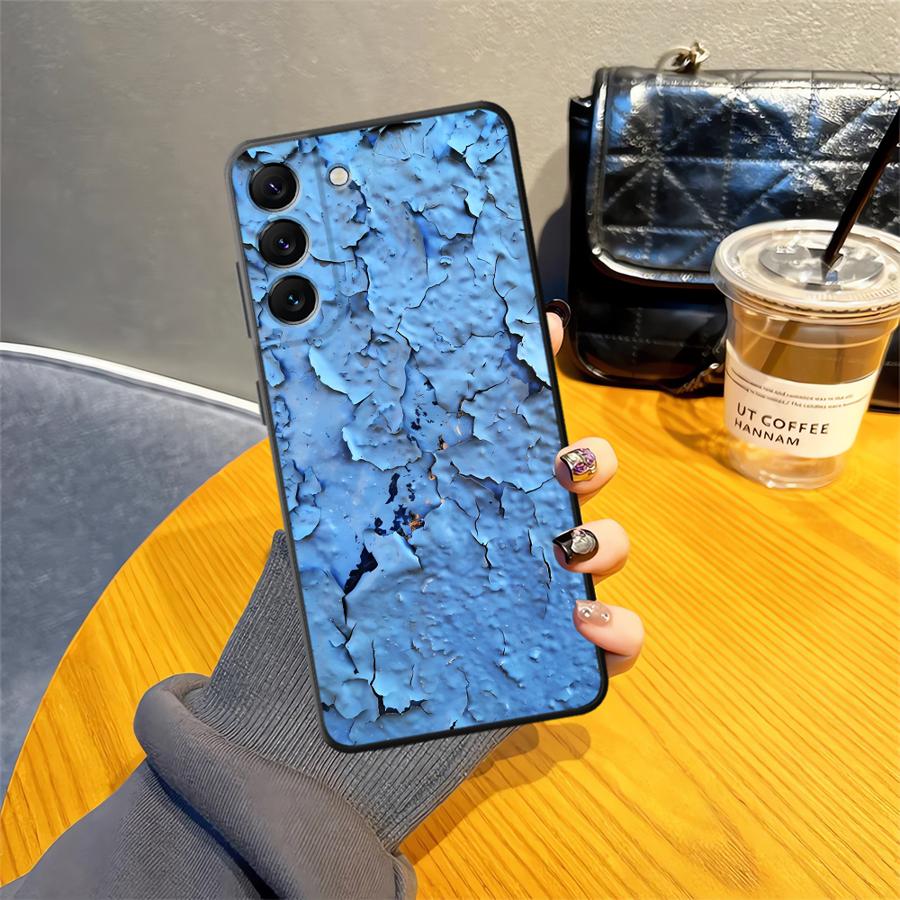 Fashion Rust Case for Samsung Galaxy A10 A20 A01 A02 A30 A40 A07 A05 A50 A70 Note 20 Ultra 9 10 A04 A06 A03 Phone Cover