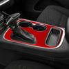 Car Center Console Transmission Console Gear Shift Panel Cover For Dodge Durango 2018-2020 Cup Holder Frame Decorate Accessories