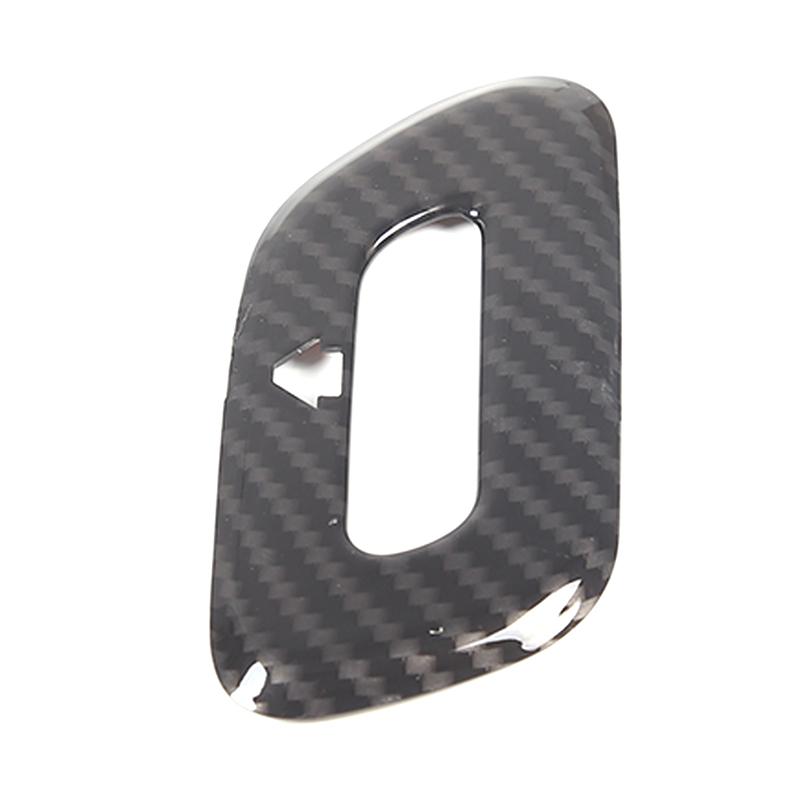 Für Chevrolet Corvette C7 2014- ABS Kohlefaser Auto Garagenfernbedienung Schalterabdeckung Dekorativer Aufkleber Autozubehör
