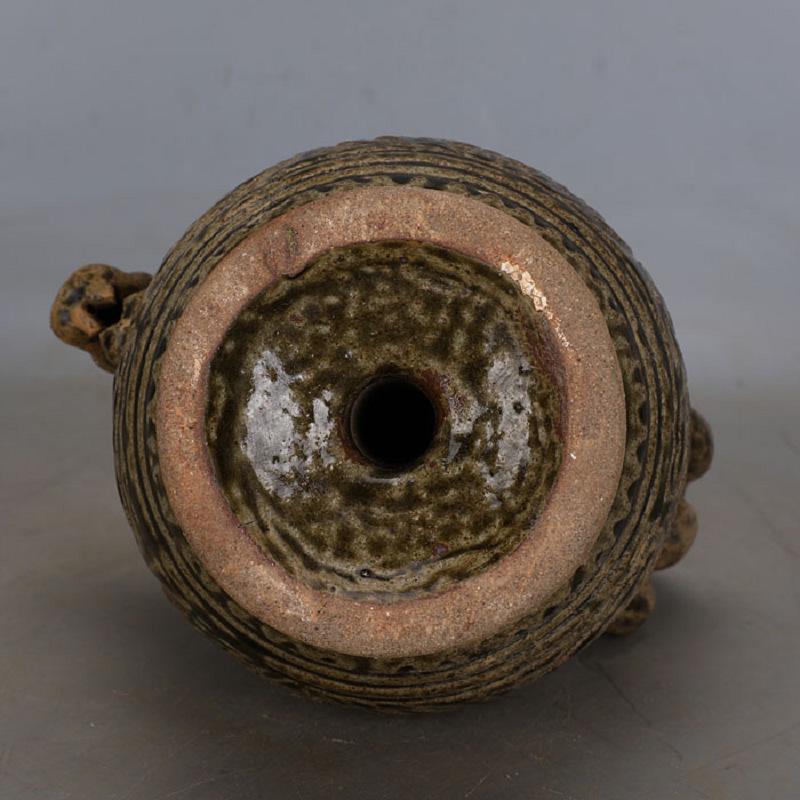 Song Dynasty-Inspired Celadon Dragon Teapot Replica