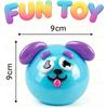 Smushers Squishy Curiosidades Divertidas Cara de Perro Intercambio Squishy Juguete Blando Moldeable Lindo Rebote Lento Juguete para Apretar, Regalo Sensorial Relajante