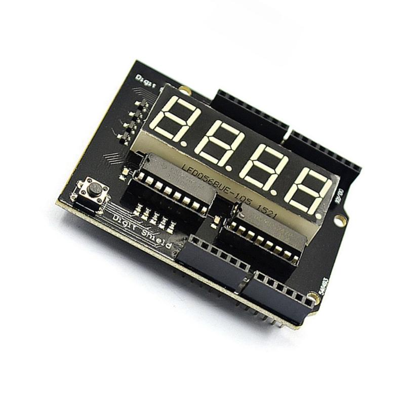 4Digit LED Displays module 4Bit Digital Tube Displays module Compatible for Electronics Project Low Power Consumption