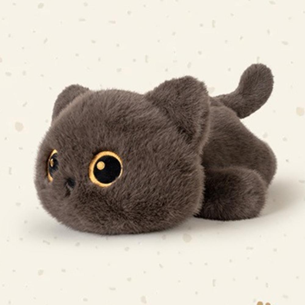 30cm Black Cat Siamese Kitten Plush Toys Cartoon Lifelike Kitten Dolls Animal Artificial Touch Doll Kids Girls Birthday Gifts 30cm