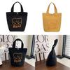 Canvas Bucket Bag For Women With Embroidery And Woven Details Perfect For Daily Casual Use