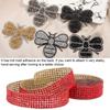 1pcs Hot Melt Adhesive Crystal Mesh Trim Self Adhesive Rhinestone Banding  DIY Arts Crafts