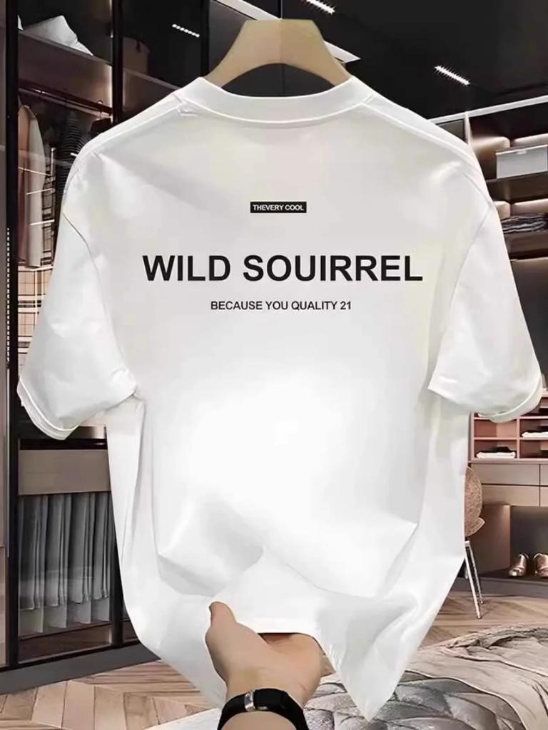 2025 Fashion Mens TShirt Print TShirt Funny Shirt Gym Beast Oversize Casual Short Sleeve Pure Cotton TShirt for Men Tops