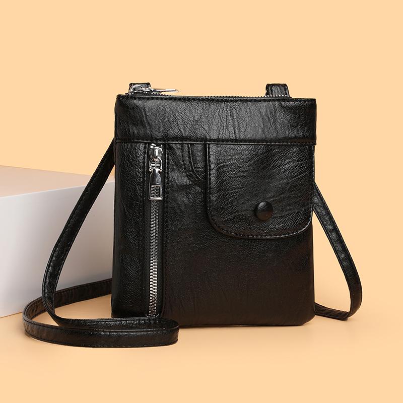Fashionable Women's Small Shoulder Bag, PU Leather Phone Bag, Retro Crossbody Bag Suitable for Daily Use, Shopping, Commuting