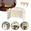 Foldable Gas Stove Windproof Screen with Storage Layer Cooking Burner Wind Deflector Ultra-Light Portable for Camping Picnic
