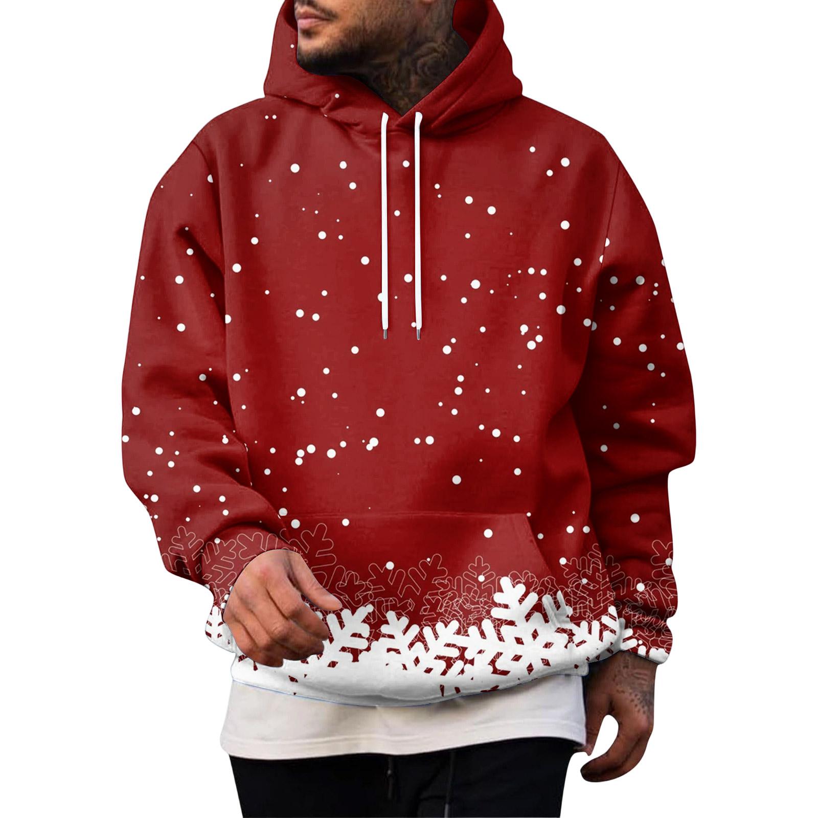 

Чоловічий Спортивний Дозвілля Довгий Рукав З Кишенею Капюшон Худі XL