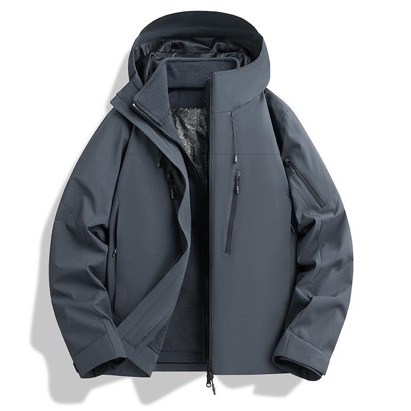 Graphene-Lined 3-in-1 Detachable Winter Jacket for Couples M
