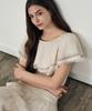 Laneonkyulleoseu Flow Frill Off-Shoulder Blouse_Ivory