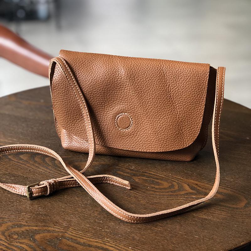 

Женская сумка из натуральной кожи, мягкие сумки на ремне из воловьей кожи, композитная сумка большой емкости, сумка-мессенджер коричневый