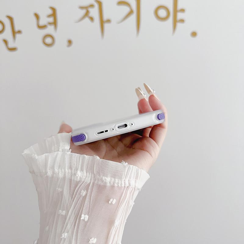 For Samsung A55 Candy Colour Matte Transparent Phone Case For Samsung Galaxy A34 A35 A55 Soft Silicone Bumper Cover