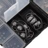 Fishing Hook Accessories Set ABS Easily Assemble Fishing Swivels Split Shot Sinkers Kit for Sea Rock Fishing