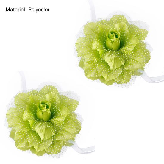 1 pár závěsů na závěsy krásný květinový držák závěsů na okna držák závěsů Průsvitný popruh Domácí dekorace Příslušenství pro obývací pokoj