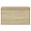 vidaXL Flurbank 80x40x45 cm Sonoma-Eiche Holzwerkstoff