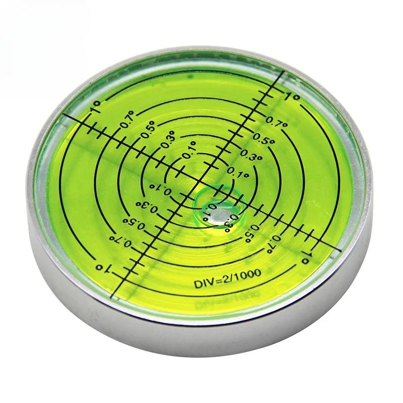 Magnetic High-precision Circular Level Gauge Bubble 6010metal Level Gauge Size 60 * 10mm