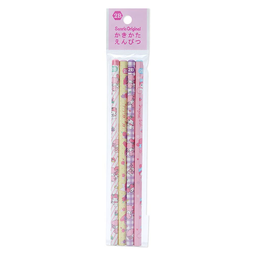 Sanrio My Melody 2B Pencil Set of 4 (779636)
