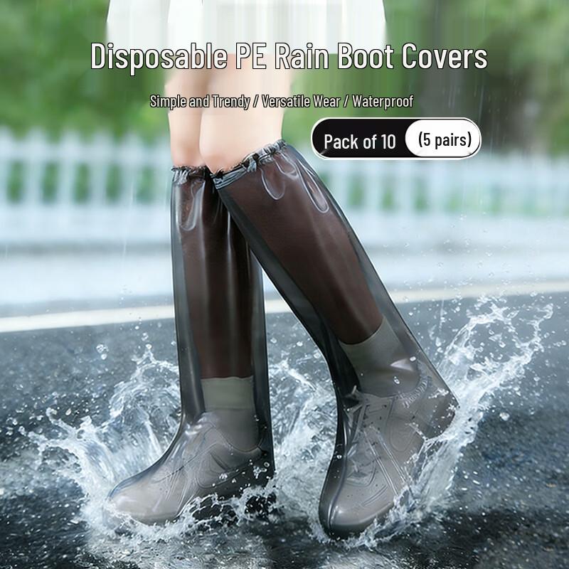 Corlock Portable Disposable Rain Shoe Covers