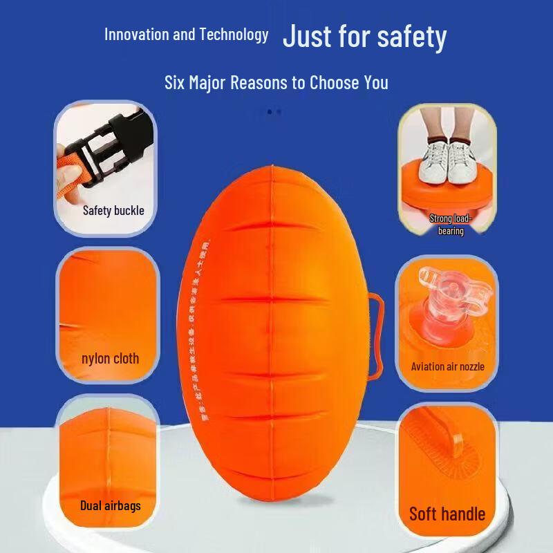 Yuzhan Double Airbag Beetle Swim Buoy & Dry Bag (2-Pack)