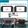9 Inch Car Fascia Frame Adapter Canbus Box Decoder Android Radio Dash Fitting Panel Kit For BMW 5/7 Series E38 E39 M5 E53 X5