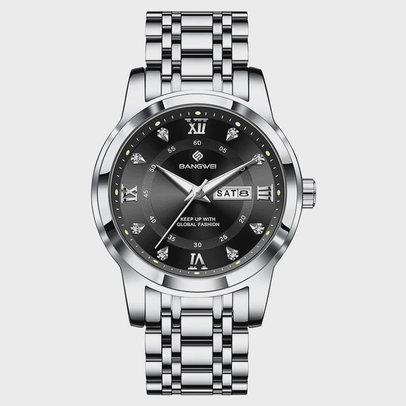 Simple Elegant Design Quartz Watch Diamond Watch For Women Creative Steel Waterproof Wristwatch